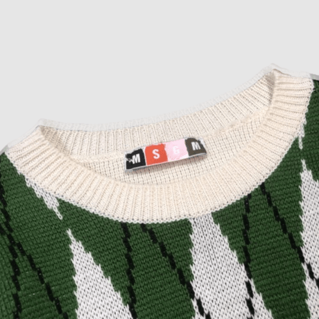 エムエスジーエム - MSGM - アーガイルセーター