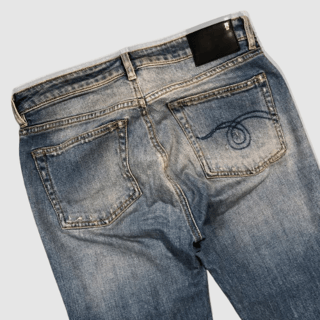アールサーティーン-R13-ミッドライズデニムパンツ
