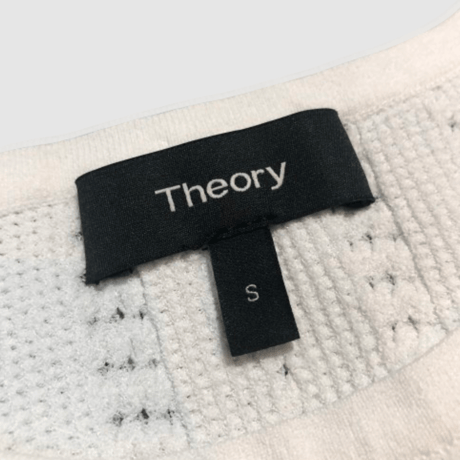 セオリー - theory - フレンチスリーブペプラムニット