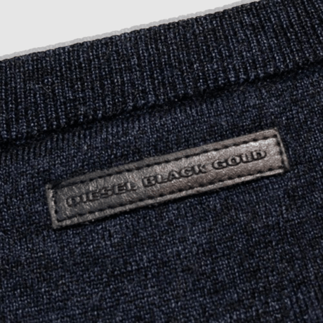 ディーゼルブラックゴールド-diesel-ヴィンテージデザインニット