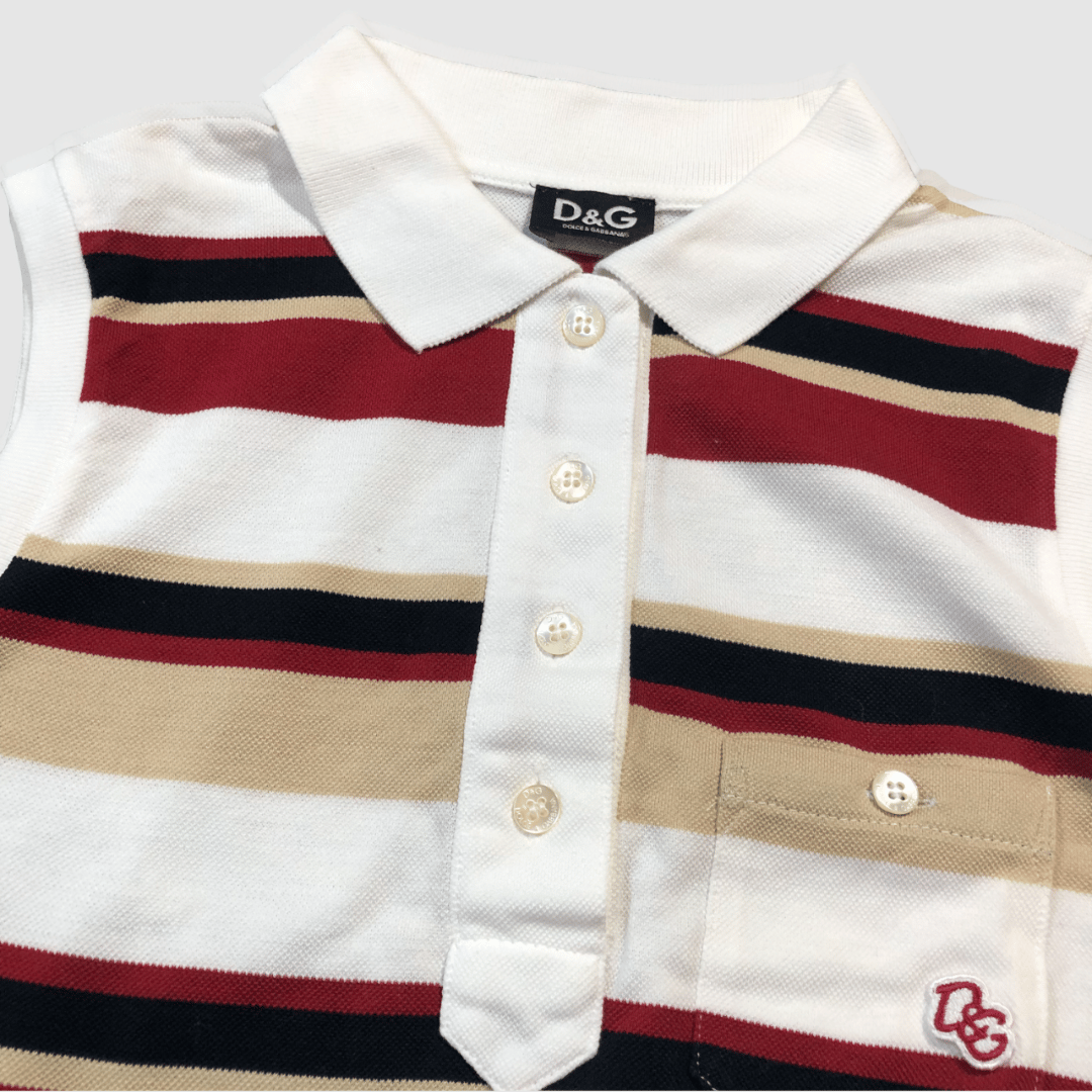 ドルチェ&ガッバーナ-D&G-ノースリーブポロシャツ | MoDeNeW