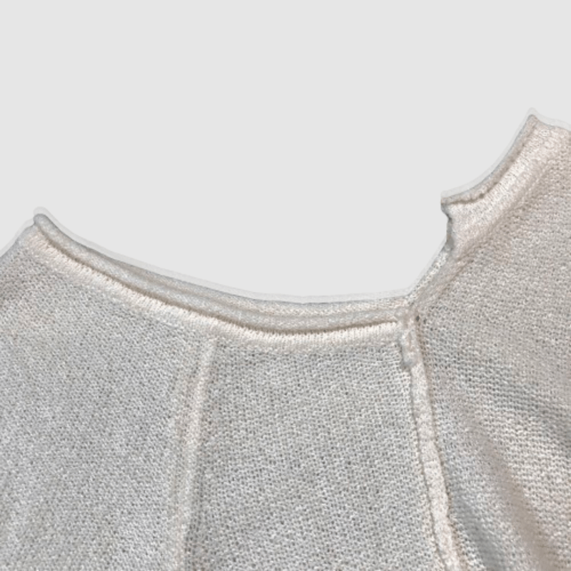 アメリヴィンテージ-Ameri VINTAGE-ルーズネックサマーニット