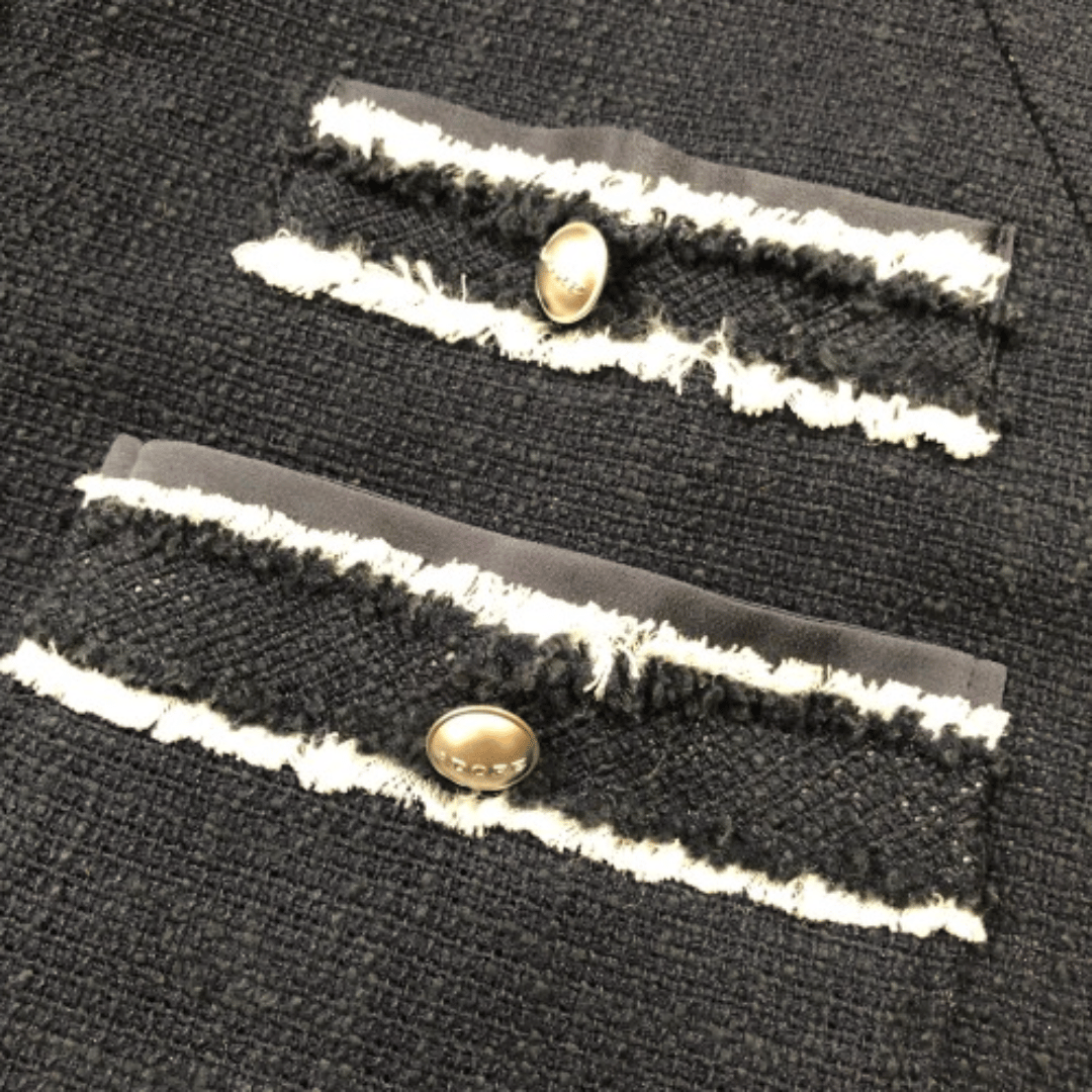 美品】アドーア-ADORE-ツイードフリンジジャンパースカート 【公式通販】