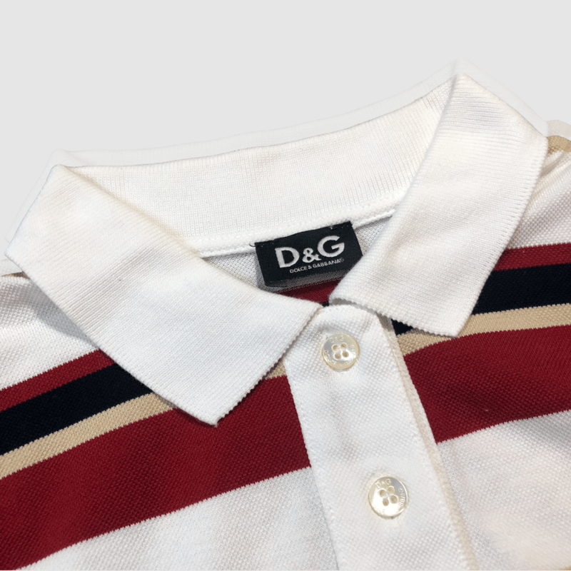 DOLCE&GABBANA ドルチェアンドガッバーナ ポロシャツ ノースリーブ ドルチェ&ガッバーナ-D&G-ノースリーブポロシャツ | MoDeNeW