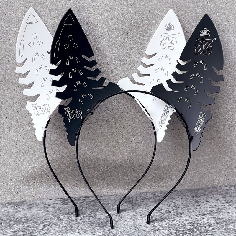 中央町戦術工芸 ボーンアンテナユニット_改 blackブラック ブレードアンテナユニット_03改 - 中央町戦術工芸 - BOOTH