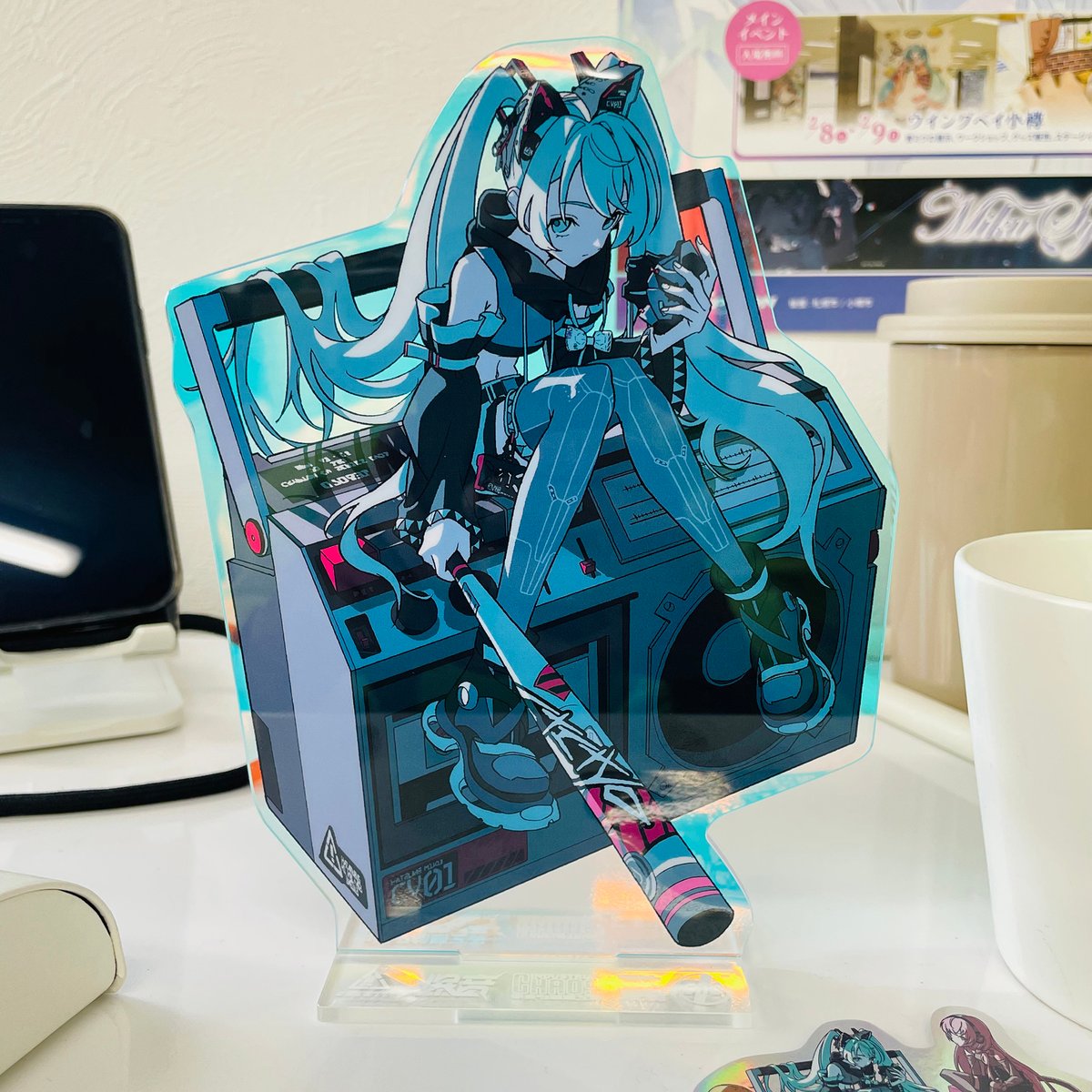 初音ミク オーロラアクリルスタンド がーこver. | 中央町戦術