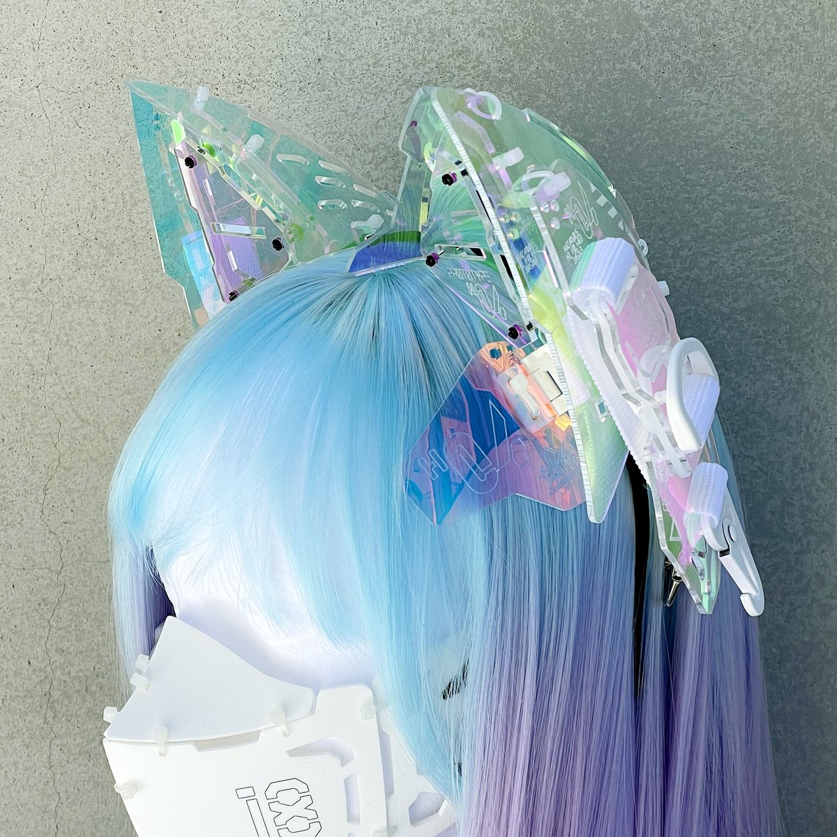 大型立体ネコミミユニット H-04 オーロラ | 中央町戦術工芸_ctctyo