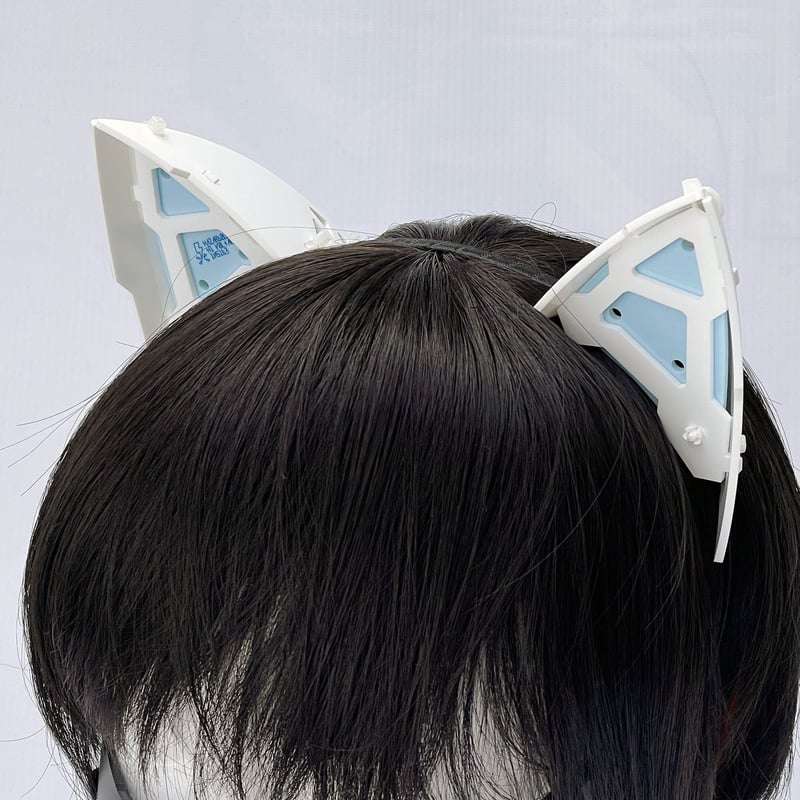 中央町戦術工芸　猫耳カチューシャ　原宿　コスプレ 中央町戦術工芸×猫部 メカニカルな猫耳アクセサリーが登場