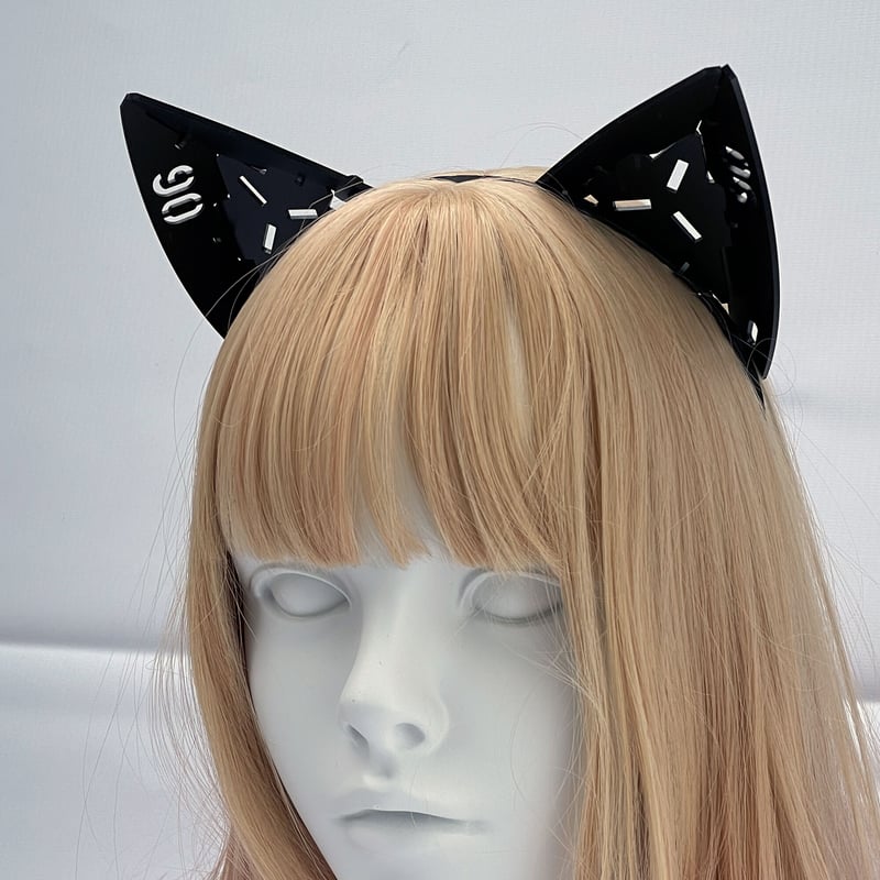 中央町戦術工芸　猫耳　カチューシャ 大型立体ネコミミユニット H-04 - 中央町戦術工芸 - BOOTH