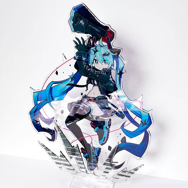 初音ミクx中央町戦術工芸 特大アクリルスタンド | 中央町戦術工芸_ctctyo