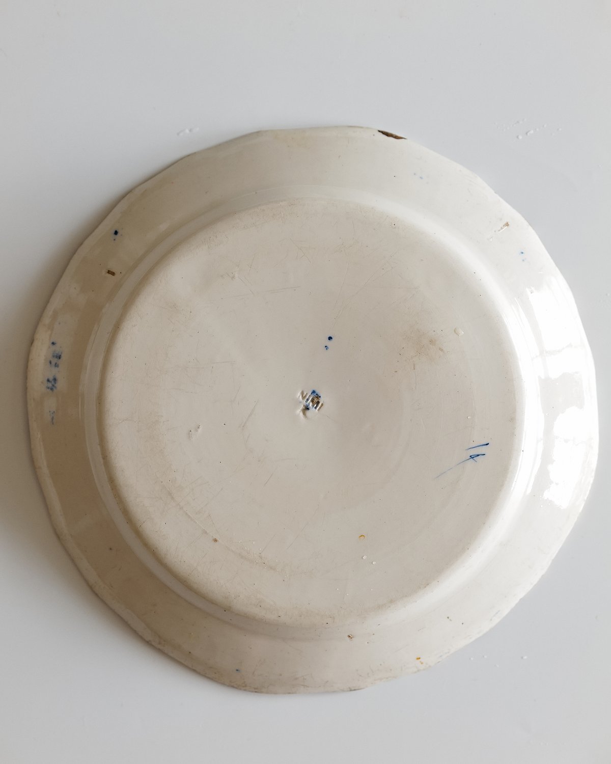 NIMI 小花柄の皿 1800年代 NIMI 小花柄の皿 1800年代 | chez Augustins