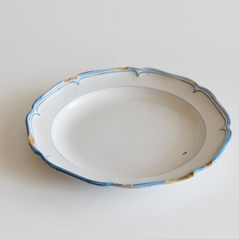 ムスティエ 青輪線のお皿 ムスティエ 青輪線のお皿 | chez Augustins