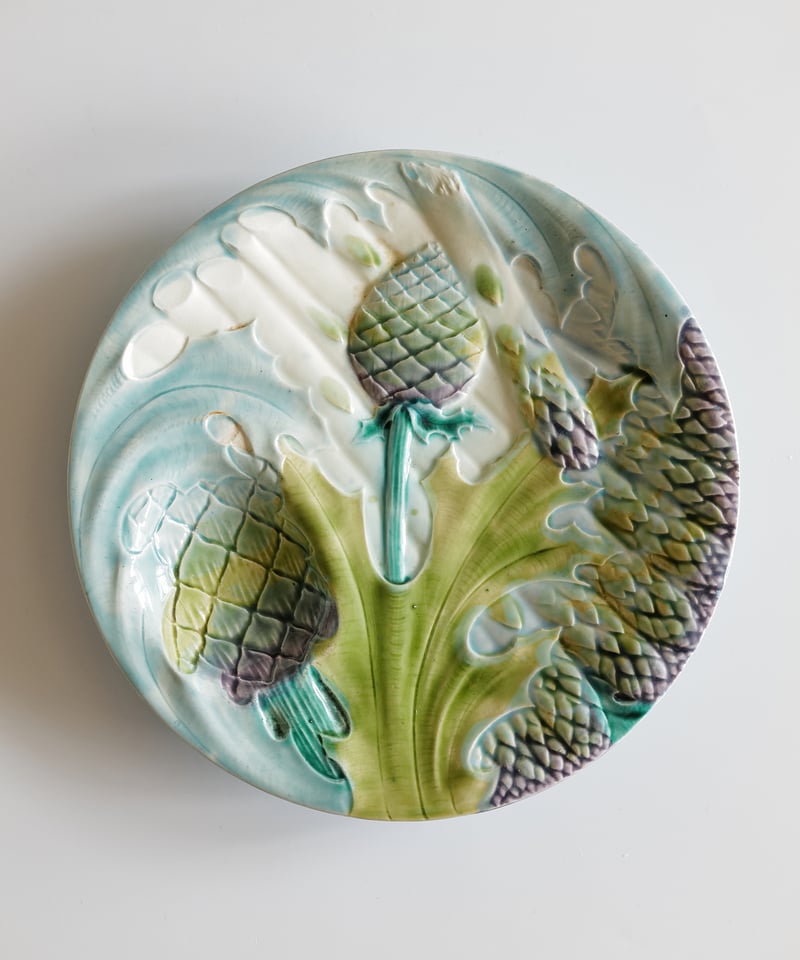 デザインが素晴らしい バルボティーヌ アーティチョークとアスパラガス *状態良 デザインが素晴らしい バルボティーヌ アーティチョークと