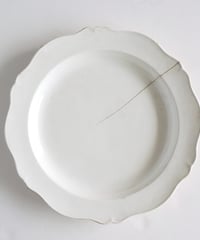 モントロー窯 1820年頃 枯れ果てたオクトゴナル 大皿 モントロー窯 1820年頃 枯れ果てたオクトゴナル 大皿 | chez