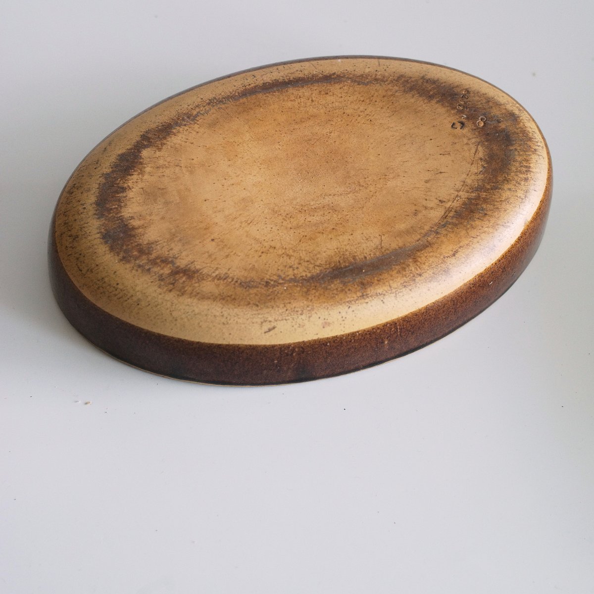 フランスアンティーク グラタン皿 やや小さめ B フランスアンティーク グラタン皿 やや小さめ B | chez Augustins