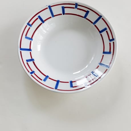 サンタマン st amand 変わりバスク柄 スープ皿 C saintamand | STORES