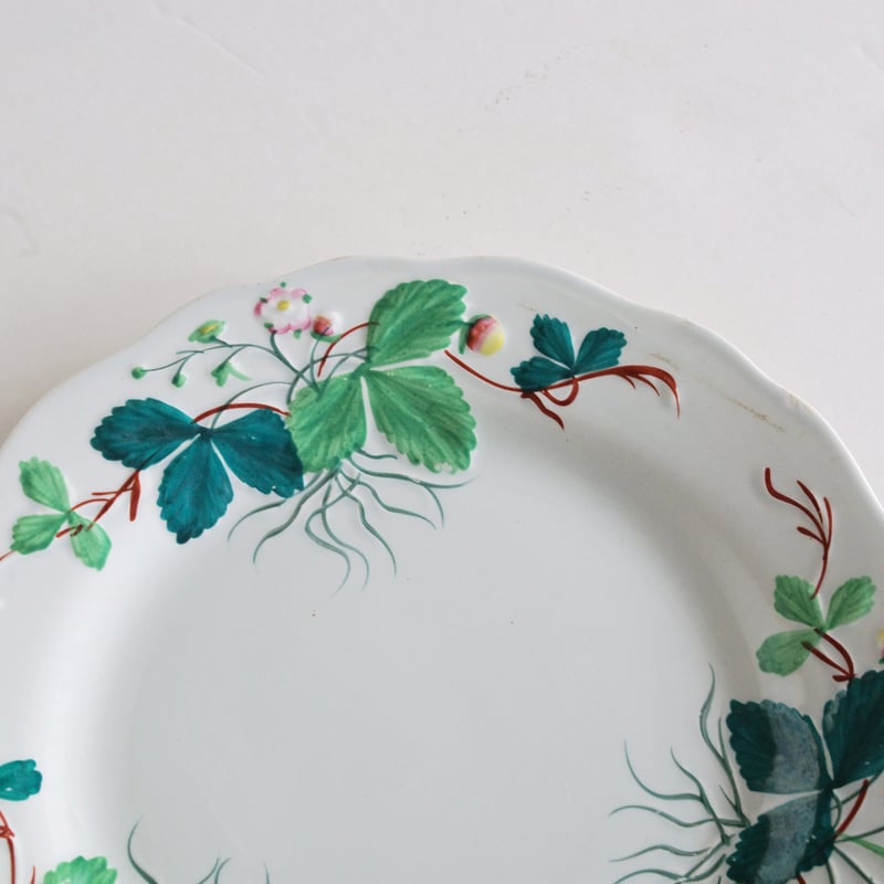 ジョルジュ・サンドのいちご皿 FRAISE クレイユモントロー C *状態良