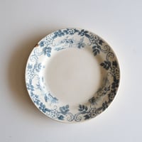クレイユモントロー Creil et Montrereau 動物と小花柄 深皿 B