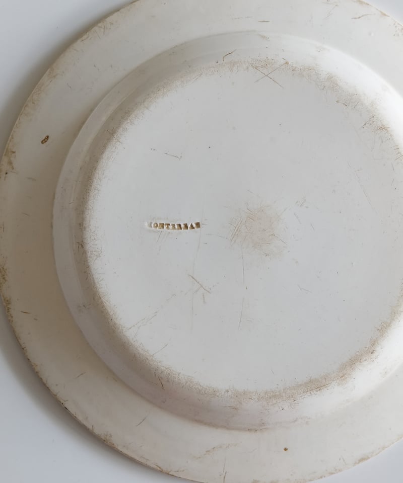 モントロー窯 コンデ公 肖像画皿 モントロー窯 コンデ公 肖像画皿 - メルカリ