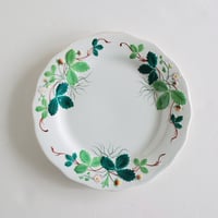 ジョルジュ・サンドのいちご皿 FRAISE クレイユモントロー B *状態良 ジョルジュ・サンドのいちご皿 FRAISE クレイユモントロー B