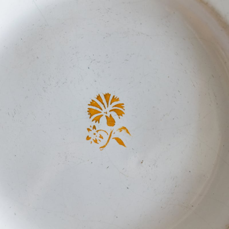 ムスティエ ヴァラージュ 小さなお花柄のお皿 φ22cm B