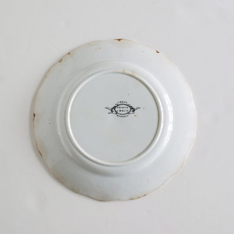 ジョルジュ・サンドのいちご皿 FRAISE クレイユモントロー H