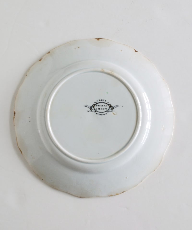 ジョルジュ・サンドのいちご皿 FRAISE クレイユモントロー H | chez