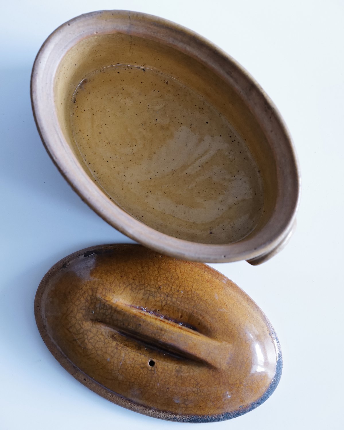 フランスアンティーク テリーヌポット グラタン皿 ココット フランスアンティーク テリーヌポット グラタン皿 ココット