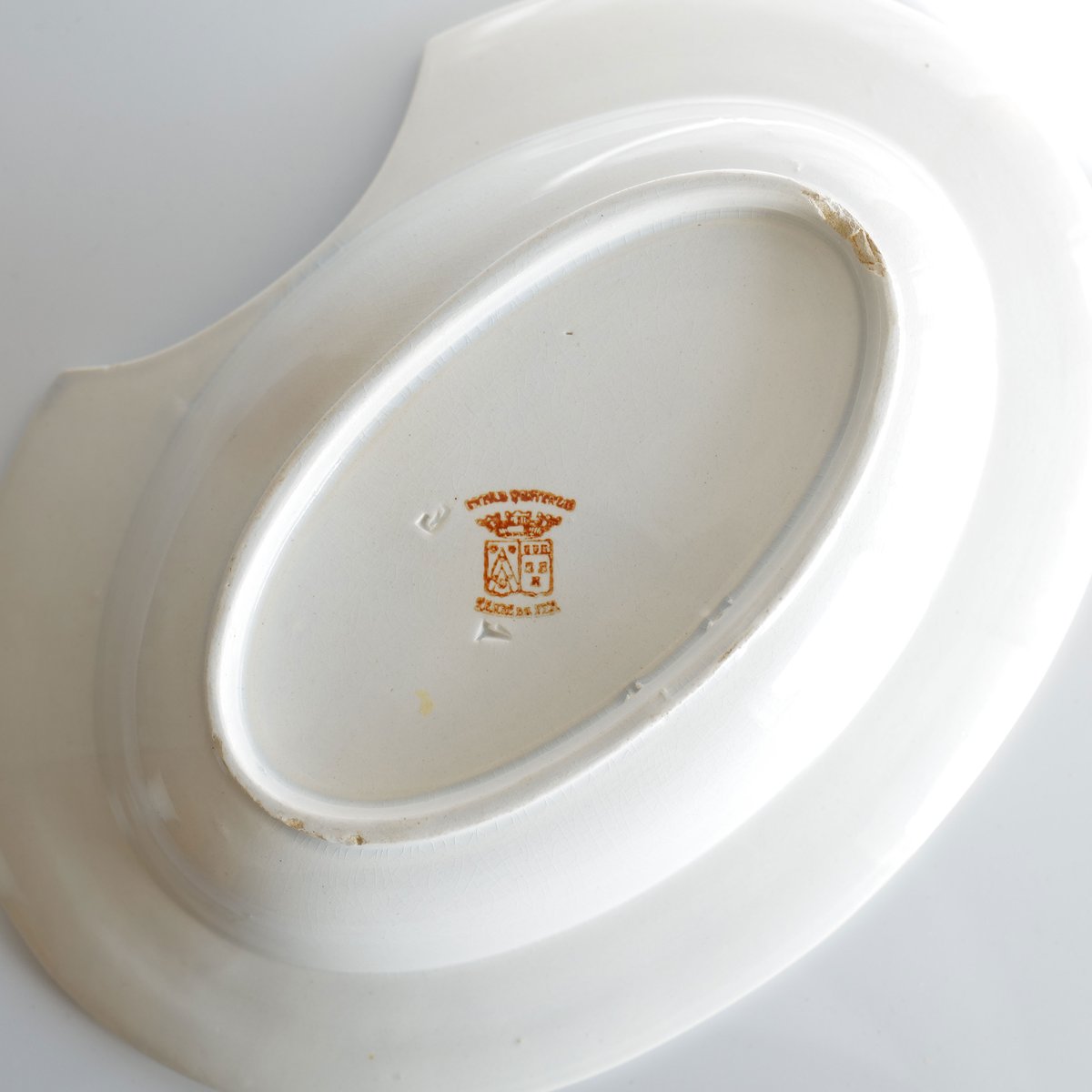 モントロー窯 コンデ公 肖像画皿 モントロー窯 コンデ公 肖像画皿