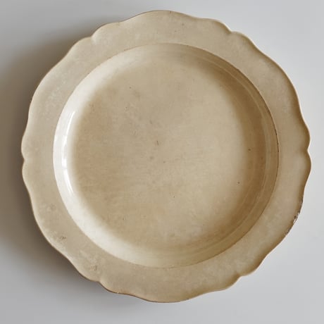 モントロー窯 1820年頃 枯れ果てたオクトゴナル 大皿 モントロー | STORES