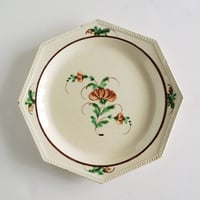 ムスティエ ヴァラージュ 小さなお花柄のお皿 φ22cm C | chez