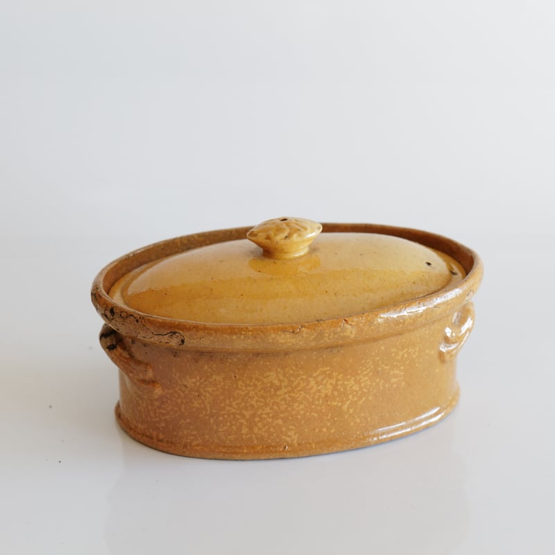 テリーヌポット グラタン皿 フランスアンティーク 19世紀 テリーヌポット グラタン皿 フランスアンティーク 19世紀 【公式通販】