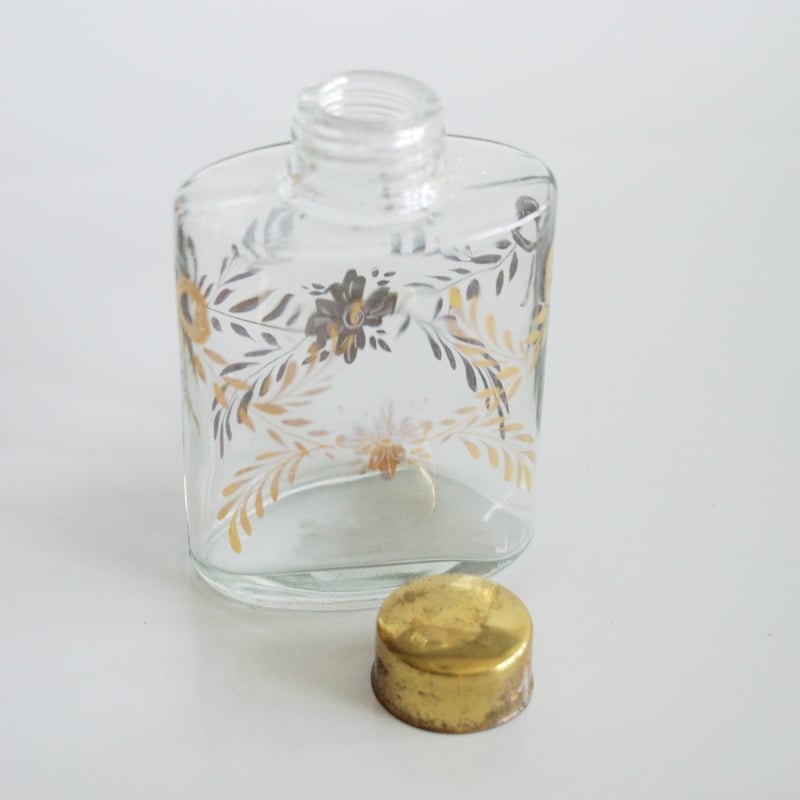 金彩 ガラスボトル フランス 19世紀 | chez Augustins