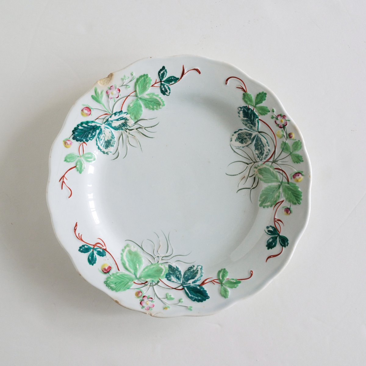 ジョルジュ・サンドのいちご皿 FRAISE クレイユモントロー I | chez