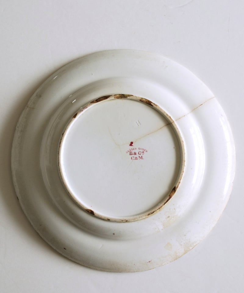 クレイユモントロー B&Cie ディナー皿 | chez Augustins