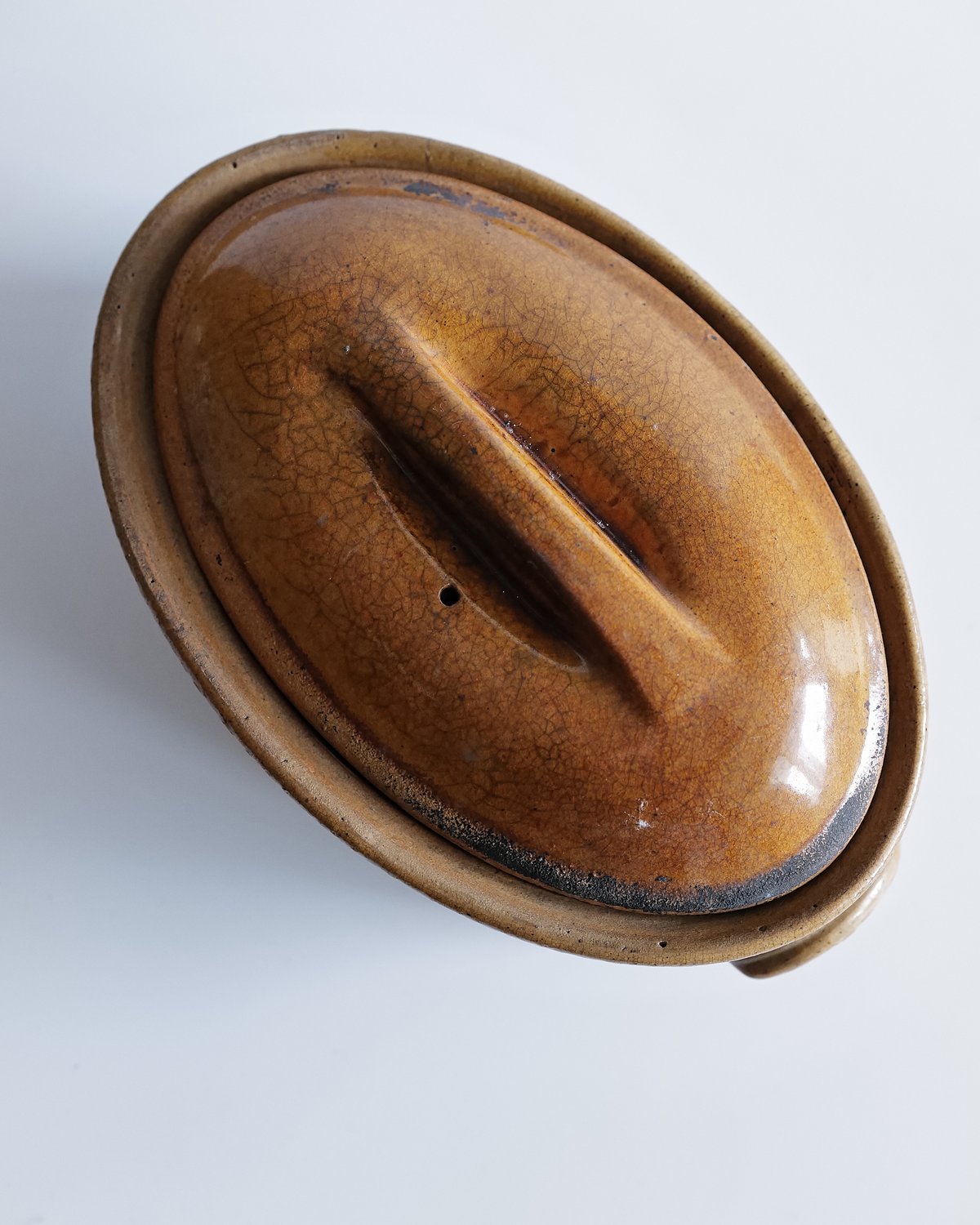 フランスアンティーク テリーヌポット グラタン皿 ココット フランスアンティーク テリーヌポット グラタン皿 ココット