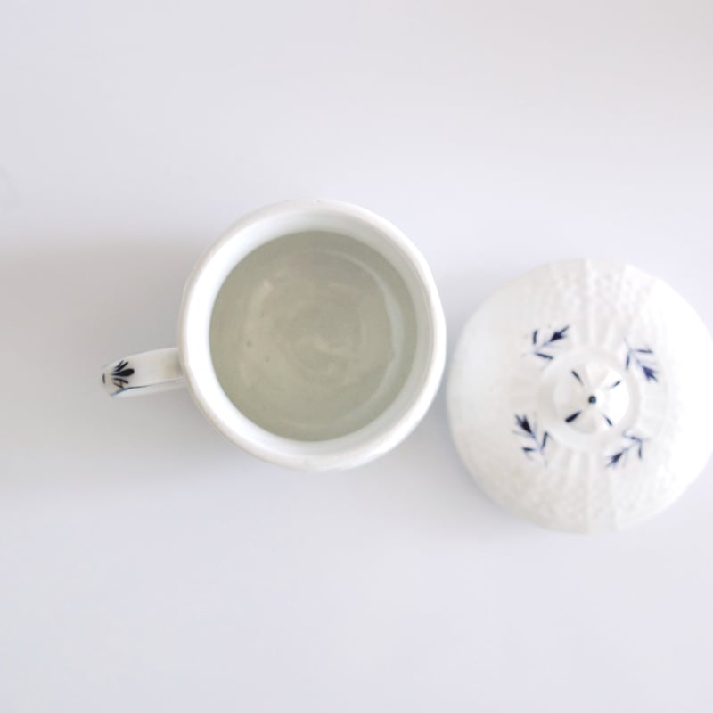 フランスアンティーク 小花柄 デミタスカップ