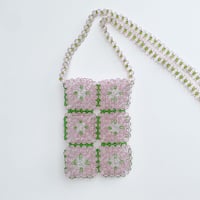 Phone shoulder pink × green