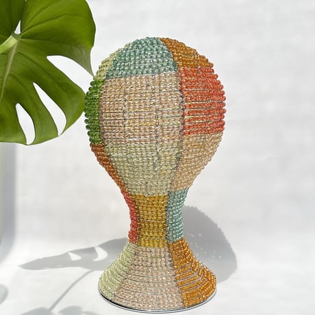 Block check pattern head torso
