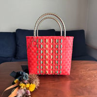 --- FRILL BAG ---　[ orange / Size M ]