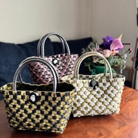 --- FLOWER PATTERN BAG ---　[ Size S ]
