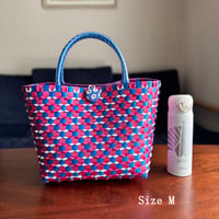 【予約販売】 8月発送分 --- FLOWER PATTERN BAG ---　[ あの子のカラー/ Size M ]