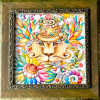 「花の王様」複製画