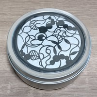 切り絵　缶ケース