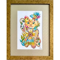 招き猫「複製画」