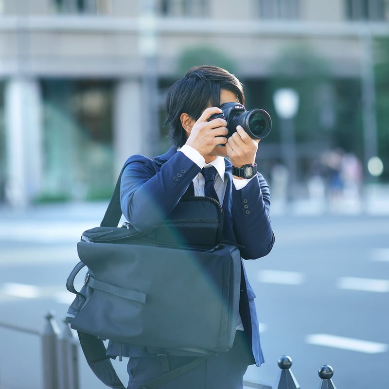 【美品】scenery camera backpack　カメラバッグ【即日発送】