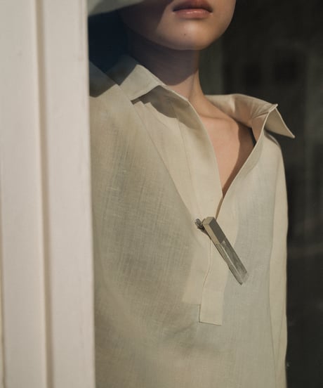 【05 series】Utopia | Skipper Shirt (Beige)