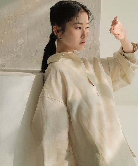 【05 series】Utopia | Skipper Shirt (Beige)