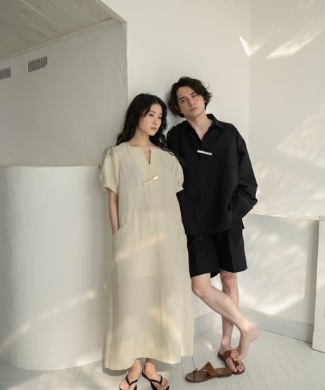 【05 series】Utopia | Skipper Shirt (Black)