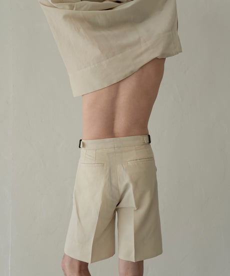 【05 series】Utopia | Tailored half pants (Beige)